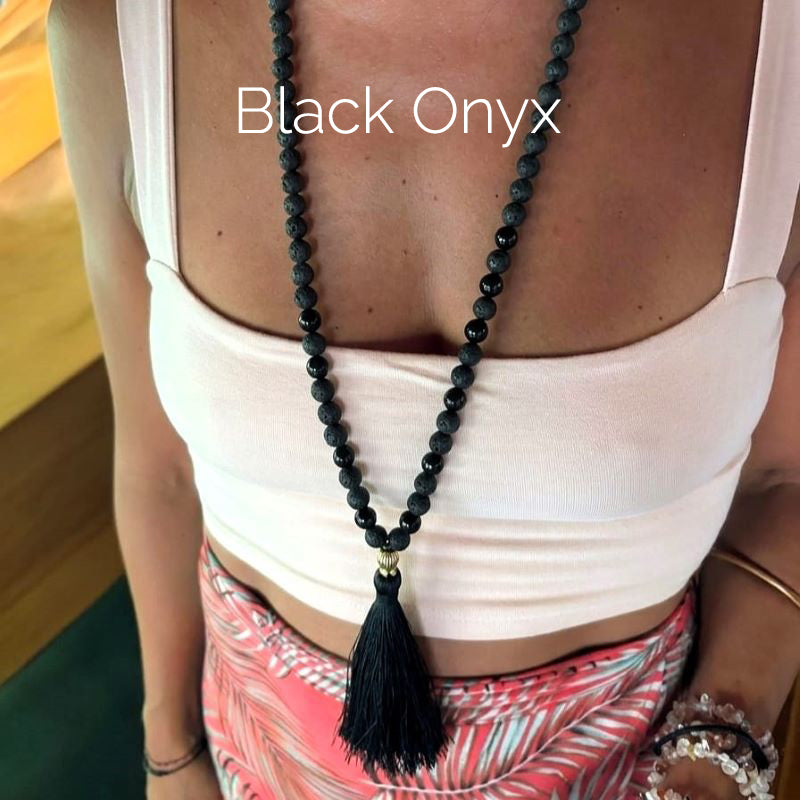 Protection Ritual Set: Body & Aura Mist + Sacred Mala